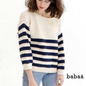 Babaà striped sweater